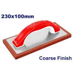 Eemtop 230x100mm 15mm Rubber Float for Concrete Cleaning Ergf23101