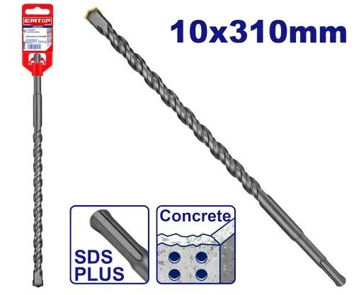 ريشة حفر حجر إيمتوب SDS بلس 10×31 مم EHDR11005 – لقمة حفر متينة للحجر والخرسانة والطوب، مناسبة لمطارق الحفر وأعمال البناء والتركيب والصيانة ريشة حفر حجر إيمتوب SDS بلس 10×31 مم EHDR11005 – لقمة حفر متينة للحجر والخرسانة والطوب، مناسبة لمطارق الحفر وأعمال البناء والتركيب والصيانة