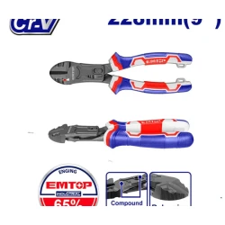EMTOP EPLRCD0951 9-inch Heavy Duty Side Cutter Pliers