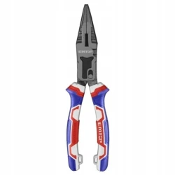 EMTOP 215mm Straight Pliers EPLRCL0851 Durable Cr V Steel Construction Ergonomic TPR Handle Up To 65 Percent Energy Saving Built In Wrench Function
