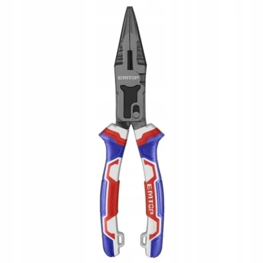 EMTOP 215mm Straight Pliers EPLRCL0851 Durable Cr V Steel Construction Ergonomic TPR Handle Up To 65 Percent Energy Saving Built In Wrench Function EMTOP 215mm Straight Pliers EPLRCL0851 Durable Cr V Steel Construction Ergonomic TPR Handle Up To 65 Percent Energy Saving Built In Wrench Function