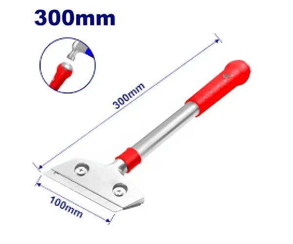 EMTOP 300mm Heavy-Duty Metal Scraper for Paint, Rust & Glue Removal with Ergonomic Grip for Pros & DIYers (EMGS1630) - Emtop