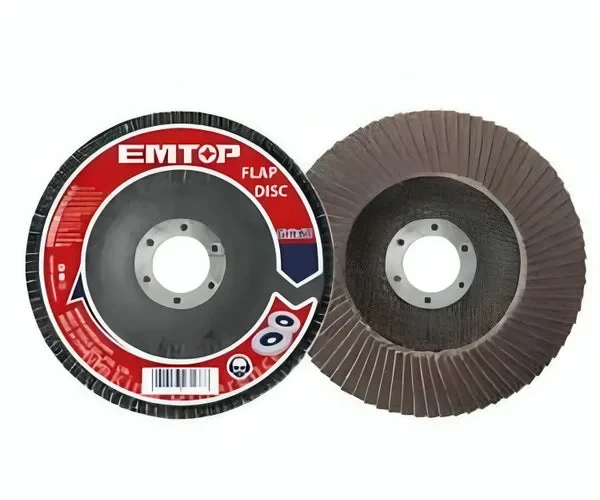 أقراص صنفرة للمعادن إيمتوب EFDS1155 مقاس 115 مم بدرجتي خشونة P40 وP80 – أقراص صنفرة متينة لإزالة الصدأ والدهان وتنعيم الأسطح المعدنية، مناسبة للجلاخات وأعمال الورش والصيانة والتصنيع - إيمتوب