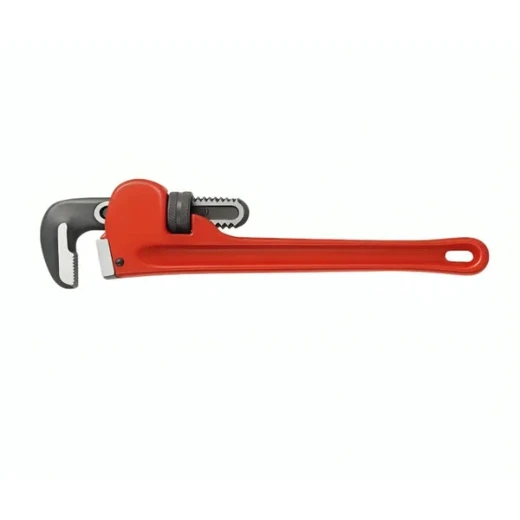 EMTOP EMPW6108 8-Inch Offset Pipe Wrench – Heavy-Duty Plumbing Tool with Offset Jaw for Securely Gripping, Tightening and Loosening Pipes & Fittings, Ideal for Installation, Repair and Maintenance
