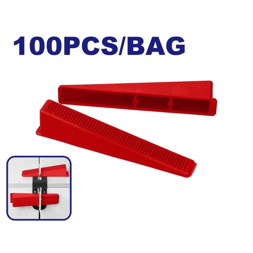 Emtop Max 17mm PP Tile Leveling Wedges 100 Count EMxz4001 Emtop Max 17mm PP Tile Leveling Wedges 100 Count EMxz4001