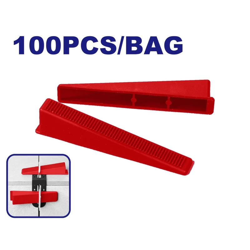 Emtop Max 17mm PP Tile Leveling Wedges 100 Count EMxz4001 - Emtop