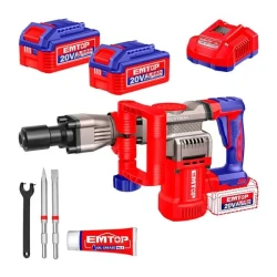 هيلتي تكسير لاسلكية إيمتوب 20 فولت 16 جول 35 مم Heavy Duty – مطرقة هدم قوية بالبطارية لأعمال الخرسانة والتكسير والإنشاءات