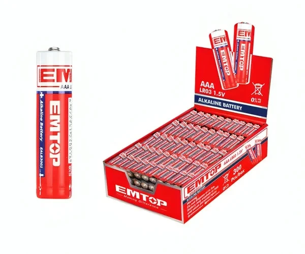 EMTOP EALB2001 AA Large Alkaline Battery - Emtop