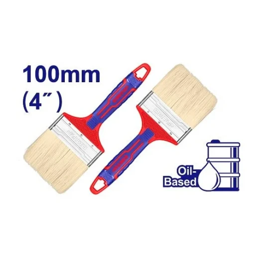 Emtop Premium 4 Inch Wide Paint Brush 12mm Thickness EPBH04601 Emtop Premium 4 Inch Wide Paint Brush 12mm Thickness EPBH04601