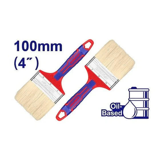 Emtop Premium 4 Inch Wide Paint Brush 12mm Thickness EPBH04601 - Emtop
