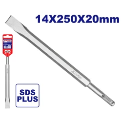 إزميل مسطح إيمتوب SDS بلس 14×250 مم ECHS122501 – أداة تكسير متينة للخرسانة وأعمال البناء والهدم والصيانة