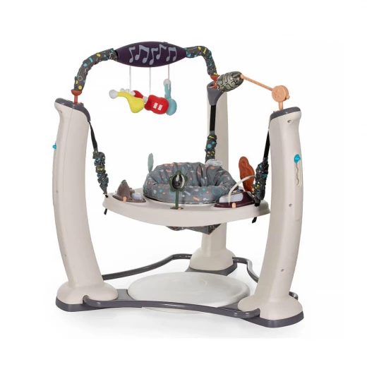 مركز أنشطة القفز Evenflo Exersaucer Jam Session، مقعد 360 درجة، أضواء وأصوات، 26+ نشاطًا مركز أنشطة القفز Evenflo Exersaucer Jam Session، مقعد 360 درجة، أضواء وأصوات، 26+ نشاطًا