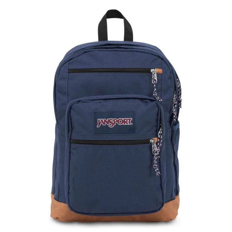 Jansport Cool Student Backpack Navy Polyester 34L 15 Inch Laptop Pocket - JanSport