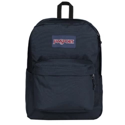 Jansport Superbreak Plus Backpack Navy 26 Liter Laptop School Bag