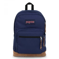 JanSport Right Pack Backpack 28L Navy 15 Inch Laptop Sleeve