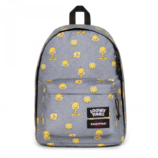 Eastpak Out Of Office Backpack – Looney Tunes Tweety Grey– 27 L, 44 × 29 × 22 cm, 500 g, Padded 13″ Laptop Sleeve Eastpak Out Of Office Backpack – Looney Tunes Tweety Grey– 27 L, 44 × 29 × 22 cm, 500 g, Padded 13″ Laptop Sleeve