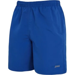 Zoggs Men's Penrith Swim Shorts - Comfortable & Chlorine Resistant Swimming Trunks in Speed Blue, Size M