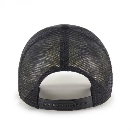 47 Brand Boston Red Sox Branson Metallic Mesh MVP Cap Black Adjustable One Size Fits Adults - 47 Brand - Image 3