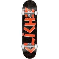 Cliche Scotch Black Red Skateboard 7.75 Inch – High stability deck with premium Cliche quality ideal for beginners and learning new tricks easily