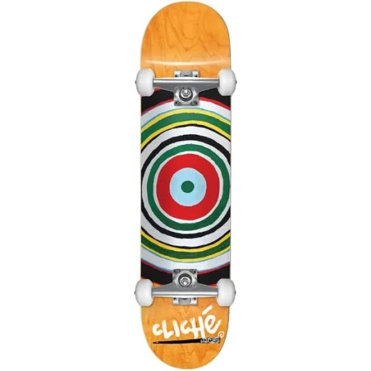 Complete Skateboard Painted Circle Multi-Coloured 8.25 x 32 Complete Skateboard Painted Circle Multi-Coloured 8.25 x 32
