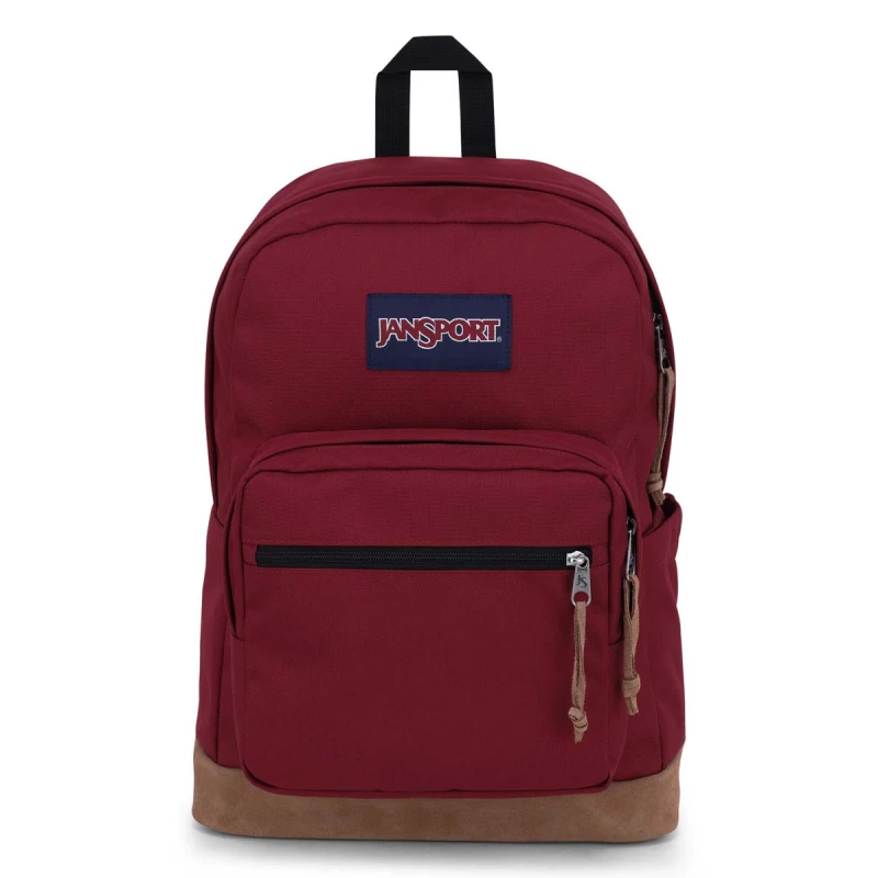 JanSport Right Pack Backpack 28L Durable Cordura Fabric Russet Red - JanSport
