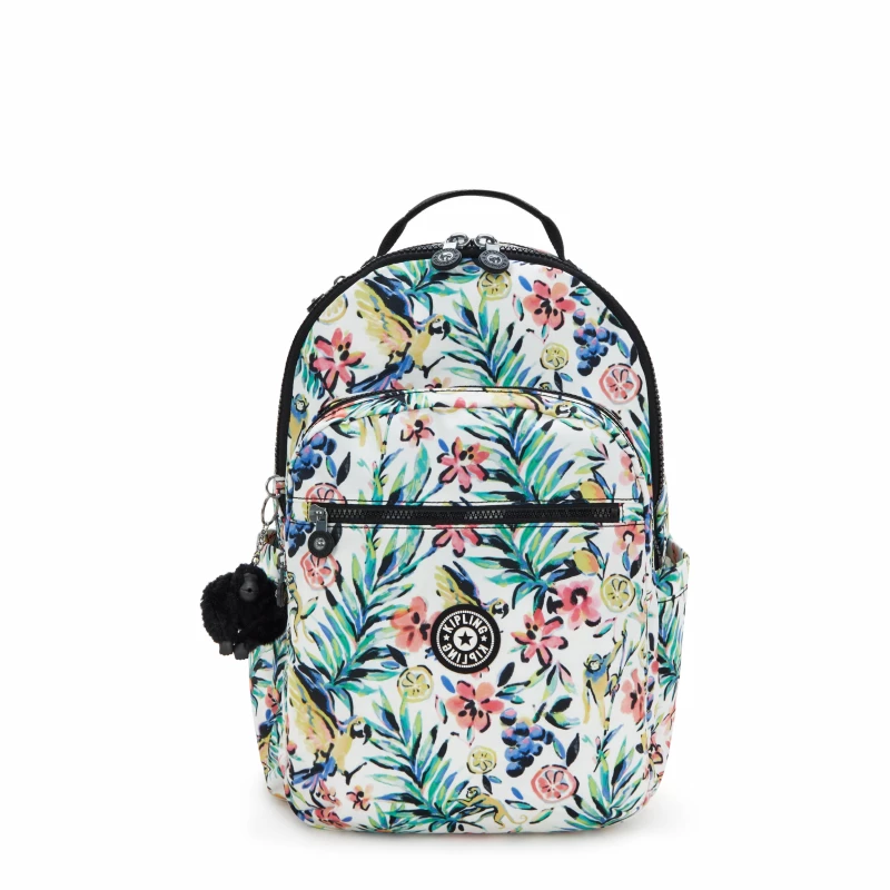 حقيبة ظهر كبيرة من Kipling Seoul Cocktail Floral - حقيبة سفر - كيبلينج