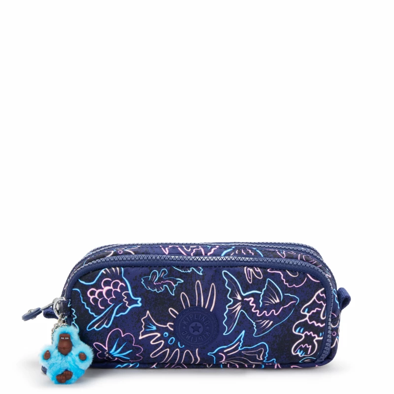 مقلمة أقلام Kipling Gitroy Disco Fish - 32 حلقة أقلام - كيبلينج