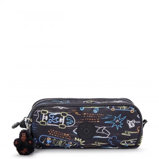 حقيبة أقلام Kipling Gitroy Neon Skate كبيرة - 32 حلقة أقلام حقيبة أقلام Kipling Gitroy Neon Skate كبيرة - 32 حلقة أقلام
