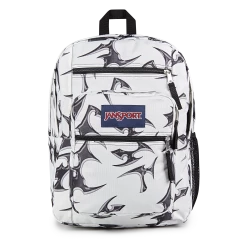 Jansport Big Student Backpack Cybersilverwhit 15 Inch Laptop