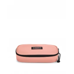 Eastpak Oval Single Pencil Case Nectar Orange Water Resistant Zipper Closure Durable Design Holds Pens Pencils And Small Accessories Compact 1 Compartment