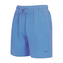 Zoggs Mosman Washed 15'' Mens Swimming Shorts Blue