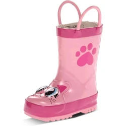 Western Chief Kids Khloe the Kitty Waterproof Printed Rain Boots
