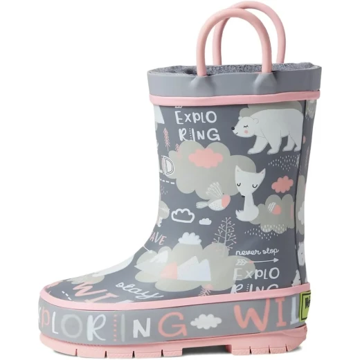 Western Chief Unisex-Child Explore Rain Boot - Waterproof Footwear in Explore Grey, Size 21 EU Western Chief Unisex-Child Explore Rain Boot - Waterproof Footwear in Explore Grey, Size 21 EU