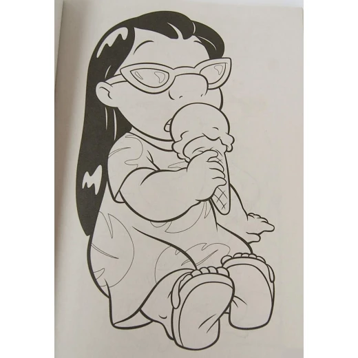 كتاب تلوين وأنشطة ليلو وستيتش "هنا للموسيقى" - 80 صفحة - LiloandStitch - Image 4