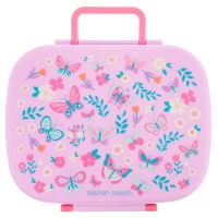 Stephen Joseph Butterfly Bento Box with Removable Tray, BPA Free, 700ml