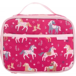 Stephen Joseph Horse Lunch Bag for Preschool Kids, Insulated, Water Resistant