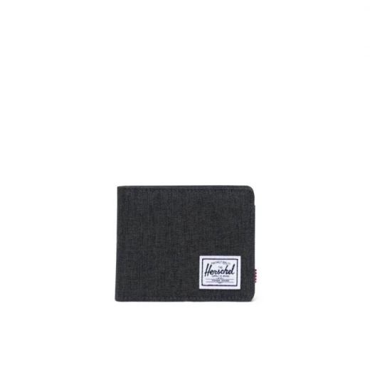 Herschel Roy Coin Wallet Black Crosshatch Travel Wallet Herschel Roy Coin Wallet Black Crosshatch Travel Wallet
