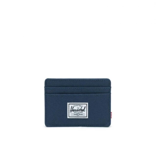 Herschel Charlie Card Holder Wallet – Navy Blue Design, Compact Envelope-Style Wallet (8 × 10.5 cm) Herschel Charlie Card Holder Wallet – Navy Blue Design, Compact Envelope-Style Wallet (8 × 10.5 cm)