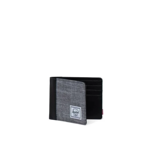 Herschel Hank RFID Wallet - Raven Crosshatch, Secure Card Protection - Herschel - Image 2