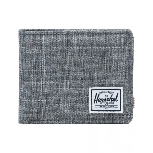 Herschel Roy Wallet - Raven Crosshatch - Multiple Card Slots Herschel Roy Wallet - Raven Crosshatch - Multiple Card Slots