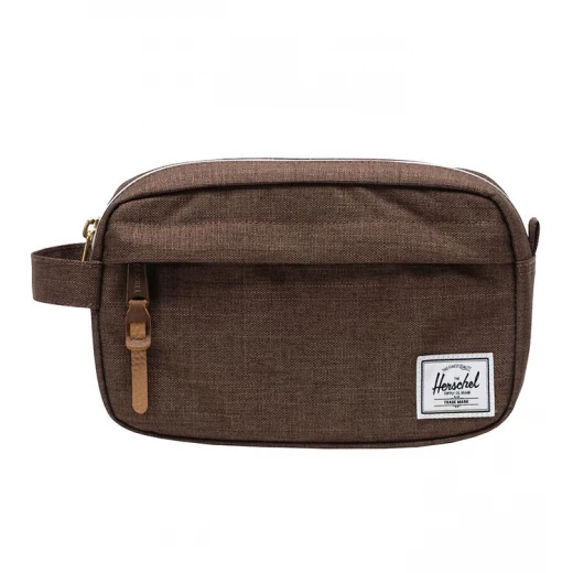 Herschel Chapter Small Toiletry Bag - Potting Soil Crosshatch Herschel Chapter Small Toiletry Bag - Potting Soil Crosshatch