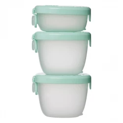 B.box Forest Lunchbox Snack Tubs Set of 3, Leakproof, Easy Open, BPA Free