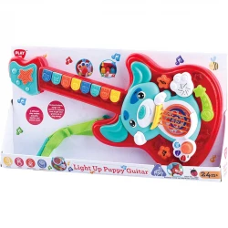 PlayGo Light Up Puppy Guitar Musical Toy for Babies, 2 Years and Above
