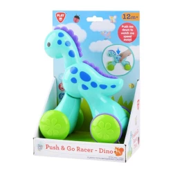 PlayGo Dino Walker Toy for Babies, Interactive Walking Aid, Green