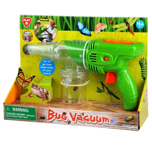 Playgo Bug Vacuum Toy for Kids, Battery Powered Critter Catcher, 4+ Years Old Playgo Bug Vacuum Toy for Kids, Battery Powered Critter Catcher, 4+ Years Old