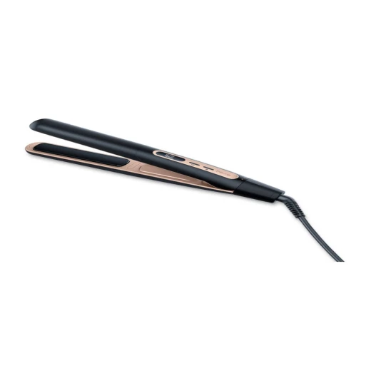 مملس شعر بيورير HS 100 ألواح مطلية بالسيراميك أسود 120-220 درجة مئوية مملس شعر بيورير HS 100 ألواح مطلية بالسيراميك أسود 120-220 درجة مئوية