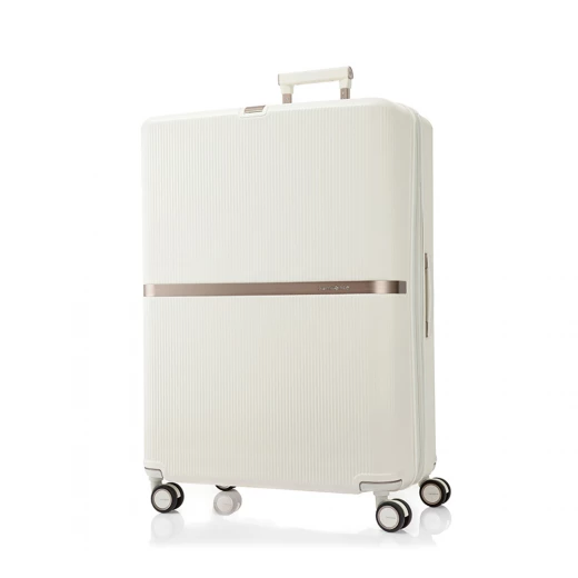 Samsonite Minter Spinner 81/30 EXP Ivory 30 Inch Expandable Luggage Samsonite Minter Spinner 81/30 EXP Ivory 30 Inch Expandable Luggage
