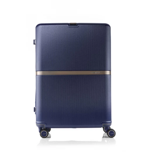 Samsonite Minter Spinner 75cm Navy Expandable Luggage with Aero-Trac Wheels - Samsonite - Image 2