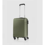 حقيبة ترولي بعجلات دوارة صلبة من American Tourister Sky Park، 55 سم، سوداء، أمتعة سفر - امريكان توريستر