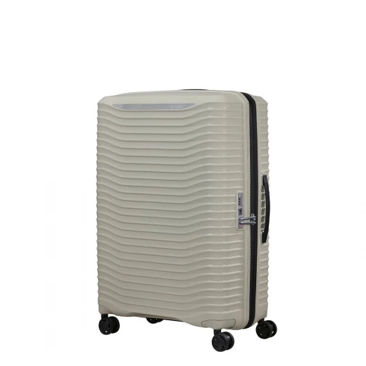 Samsonite Upscape Spinner 75cm Expandable Luggage, Warm Neutral Yellow Samsonite Upscape Spinner 75cm Expandable Luggage, Warm Neutral Yellow